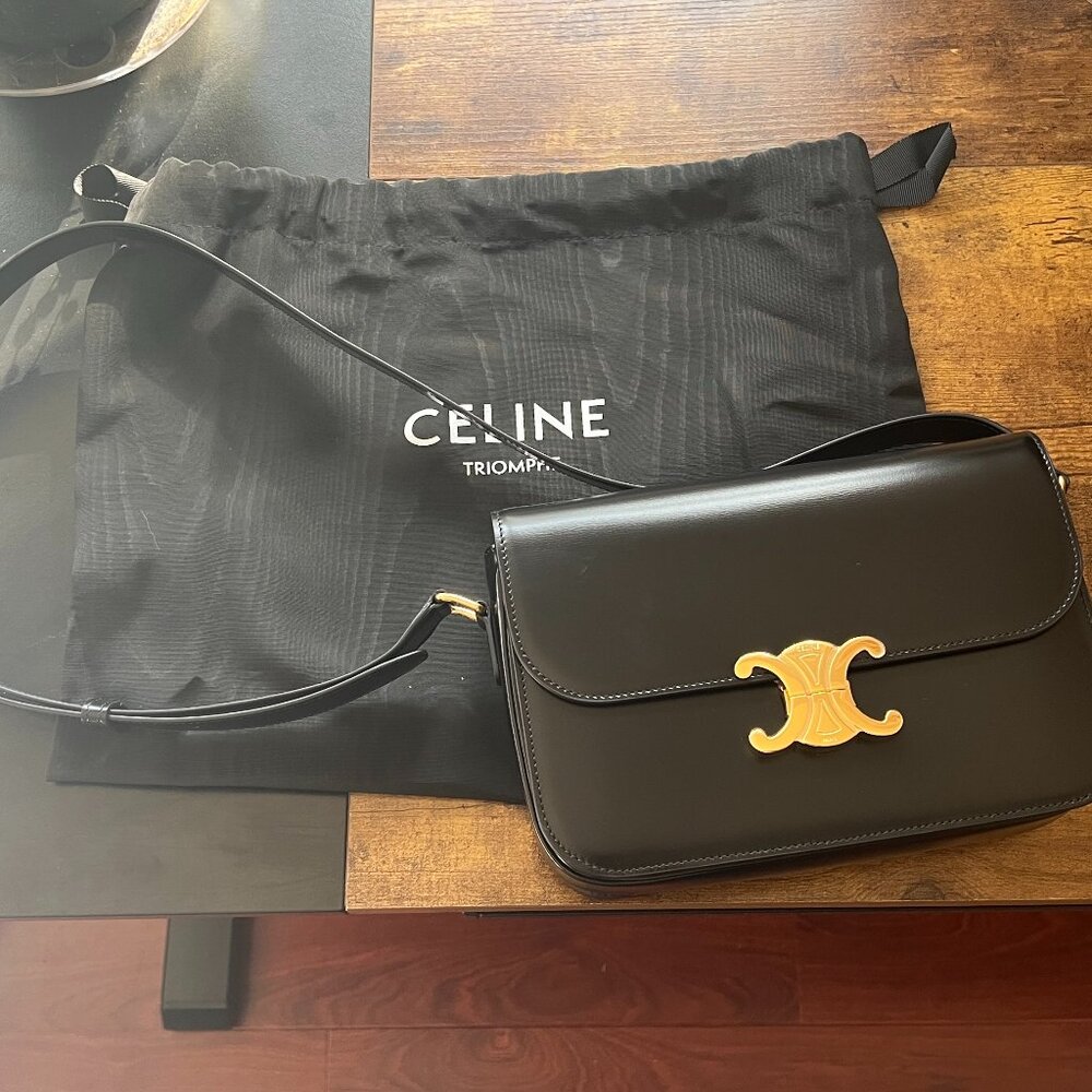 CELINE - Classique Triomphe Leather Bag